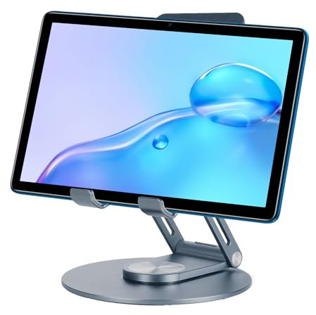 DOOGEE Soporte Tablet, Soporte Giratorio Multiángulo, Soporte Ajustable para Tableta para T30 Pro/T20mini/T10E/T10PLUS