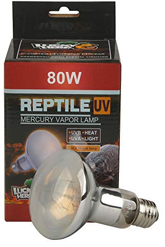 UVA UVB Quecksilberdampflampe Reptilien R115 125W E27 Schraubgewinde (Beschichtung)