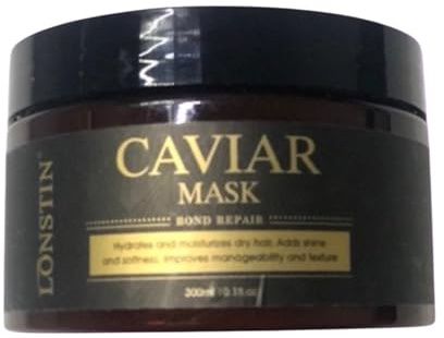 Professionelle,Günstig Haarmaske Kavian und Keratin Reconstruct für Widerspenstiges Haar, haarkur trockene Haare, Haarpflege Glanz, Anti-Frizz 300 Ml