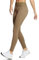 baleaf Damen Wanderleggings wasserdichte Skihose Winter Leggings Outdoor Thermohose high Waist 25 Braun L