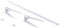 BHFYOB Stainless Steel Grills Rotisserie Forks Meat Spit Rods Barbecue Rotating Rotisserie Rack for BBQ Outdoor