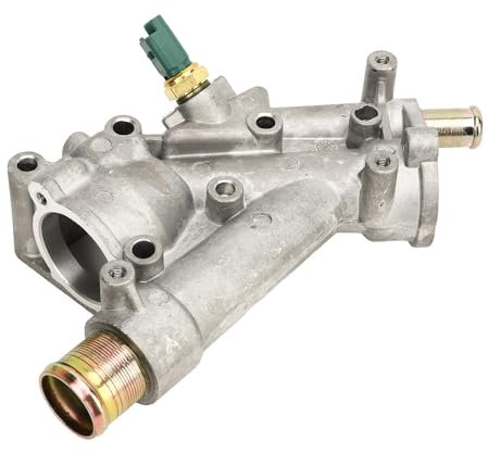 Thermostat de voiture/Convient for Peugeot 206 307 406 407 607 citroën C4 C5 C8 DS5 moteur sortie d'eau réservoir boîtier joint THERMOSTAT raccord Boitier Thermostat Compatible pour(Lavender)