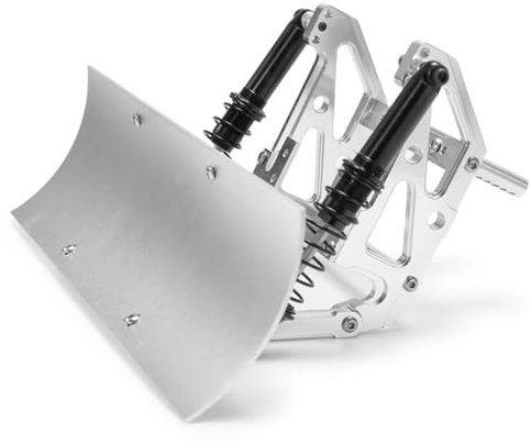 GHJtRs Schneepflug aus Metall, Schneesandschaufel-Werkzeug Kompatibel mit 1/10 RC Crawler, kompatibel mit TRX6 II 90046 90047 90028 90027