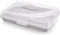 Best House | Plastic Cake Storage Box | WHITE | 1Pc | BPA Free | Cake and Pastry Carrier With Handle | Rectangular Lockable Food Container - L 45cm x W 31cm x H 10cm, Pack of 1