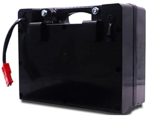 HTDRE Batterie pour Fauteuil Roulant électrique 24 V, Batterie Lithium-ION, Batterie Rechargeable, Batteries de Remplacement au Plomb avec Chargeur 24 V 40 Ah