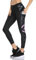 Santic Fahrradhose Damen Lang Gepolstert 7/8 Radlerhose Radhose Leggings Tights Radsport Lange Hosen Sitzpolster Elastische Schnell Trocknend Atmungsaktive Rot XL