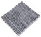 XEBRAD Filtro aria condizionata cabina in carbonio for auto, for Kia, RIO 2 2005~2011 2006 2007 2008 2009 2010 JB 97133-2E200 Accessori auto Filtro al carbone attivo per abitacolo auto