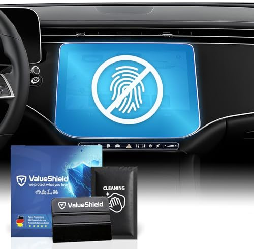 Anti-Fingerabdruck Displayschutzfolie Matt passend für Mercedes E-Klasse W214, S214, X214 2023-2030: 14,4 Tacho, Radio, Multimedia, Navi, Bildschirm, Infotainment Touchscreen Entspiegelung