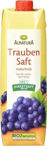 Alnatura Bio Traubensaft, 1L (Packung mit 12)