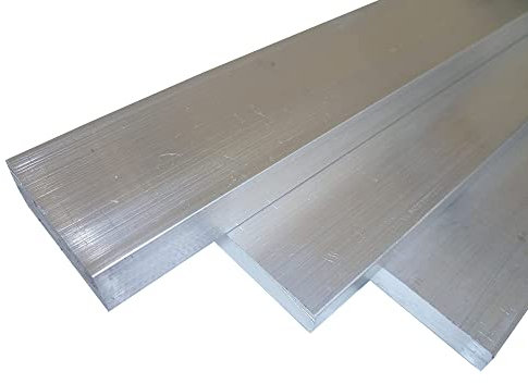 B&T Metall Profilo piatto d’alluminio, da 20 x 3 mm, saldabile e anodizzabile, lunghezza: circa1500 mm + 0/- 3 mm