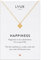LUUK LIFESTYLE Wasserfeste Edelstahl Halskette mit Anhänger, moderner Schmuck, Geschenkidee für Damen, Glücksbringer für Frauen, feminin & filigran, Kette mit vierblättrigem Kleeblatt, gold