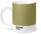 Pantone Porzellan Becher, Kaffeetasse 375 ml, mit Henkel, spülmaschinenfest, gold, 1 Stück (1er Pack)