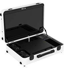 Indi Gaming Maleta de Equipaje, für Playstation 4 Slim, Weiß