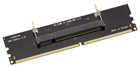 KALEA-INFORMATIQUE Adapter oder Tester für Notebook-DDR1 200 PIN auf Desktop-DDR 1 184 PIN