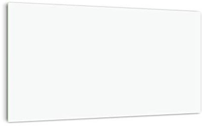 DekoGlas Küchenrückwand Aus Glas Spritzschutz 60 x 40 cm Rückwand Küche Wasserfest Kratzfest Schlagfest Sicherheitsglas 4 mm Weiß Einfarbig