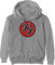 Foo Fighters Herren FF Logo Kapuzenpullover Grau