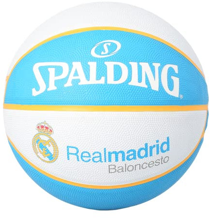 Spalding Europleague Basket Ball Team Real Madrid Replica 7