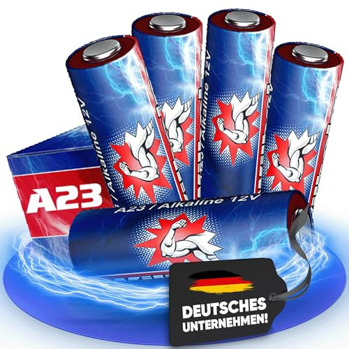 5 batterie alcaline A23 12 V Wilhelm MN21 V23GA 23A L1028 12 Volt 55 mAh