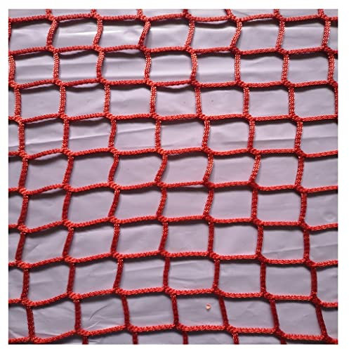 Generic Golf-Schlagnetze Fracht-Kletterseil-Netz Netz im Freien Spielplatz Kinder Klettern Maschendrahtzaun Leiter Hängematten-Gurtband Baumhausrahmen Golf-Schlagnetze (Color : 6mm, Size : 3X3m)