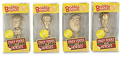 Only Fools and Horses Mini Bommel Buddies Gold Komplettset 4 Stück
