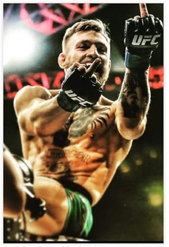 HRTNS Leinwand Malerei Bild Conor Anthony McGregor und Boxer Conor McGregor (9) für die Dekoration des Esszimmers Poster Wandkunst Bilder Und Drucke 23.6x35.4(60x90cm) Kein Rahmen