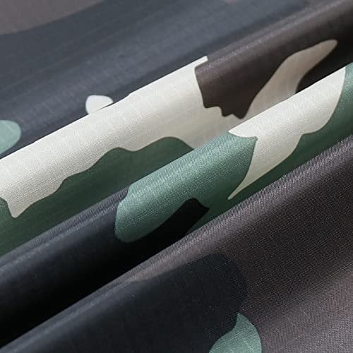 9KM DWLIFE 40D Ripstop-Nylongewebe, wasserdicht, Camouflage-Nylongewebe (100 cm x 150 cm), PU-Beschichtung, reißfest, für den Außenbereich, Autositzbezug, Nähmaterial zum Basteln (FB4026)