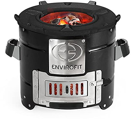 Jiko charcoal stove, rocket stove, camping stove, chulla chulha | Envirofit Jiko Stove | African Stove | Jikokoa