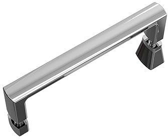 AQUALAVOS ABS Türgriff Duschtür Griffstange Chromoptik