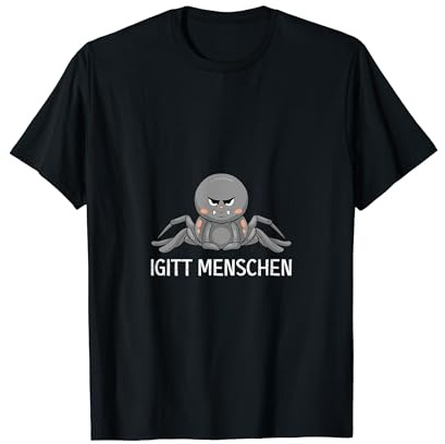 Igitt Menschen Spinne Humor Vogelspinne T-Shirt