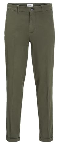 JACK&JONES Herren JPSTACE JJCARTER Chino Chinohose, Dusty Olive, 31W x 36L