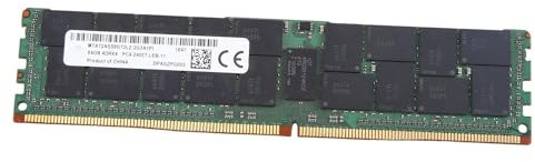 TsoLay Para MT 64GB DDR4 Memoria RAM de Servidor 2400Mhz PC4-19200 288PIN 4DRx4 RECC Memoria RAM 1.2V REG ECC RAM