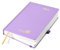 POPRUN Kalender 2025 Tagesplaner Hardcover 21,5 x 14,5 cm, Tageskalender A5 1 Tag 1 Seite (Montag - Sonntag), Terminplaner (Jan.2025-Dez.2025) mit Stiftschlaufe - Violett
