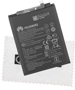 Batteria per Huawei Original HB356687ECW per Huawei P30 Lite / P30 Lite New Edition/P Smart + (2018) / Mate 10 Lite/Honor 7X con panno di pulizia Shlok