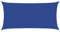 vidaXL Sonnensegel, UV Schutz Sonnenschutz für Terrasse Balkon Garten, Windschutz Wetterschutz Rechteckig, Sonnendach, 160g/m² Blau 4x7m HDPE