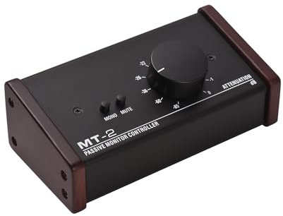 Solinder Monitor-Controller Passiver Monitor-Controller mit XLR-3,5-mm-Eingängen und -Ausgängen