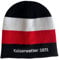 Wintermütze Kaiserwetter 1871 in schwarz-weiß-rot, Deutsches Kaiserreich, Deutsches Reich, Beanie