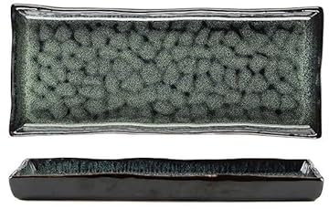 YCCHAH Piastre Di Antipasto Piatto da sushi in ceramica creativo Piatto piano Piatto da dessert Piatto da snack Servizio da tavola for ristorante Piatti Economici