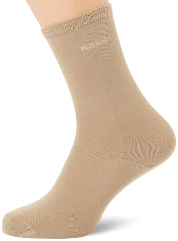 BOSS Women's Regular Socks, Medium Beige, 35-38