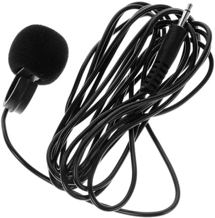 UPKOCH 5m Condenser Microphone for Instruments Wired Pickup Mic for Mandolin Flute Harmonicas and More Easy Setup Volume Boost for Sound
