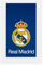 SaoTi Großes Madrid-Fußball-Strandtuch, Baumwolle, 320 g, 75 x 150 cm, ideal für Strand, Pool, Fitnessstudio und Reisen