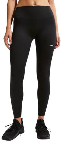 Nike Damen Df One Hr 7/8 Useam Leggings, Black/White, XS