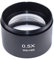 0.5X Stereo Microscope Auxiliary Barlow Lens Big Attachment Objective Lens Microscope Barlow Lens