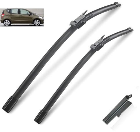 Escobillas limpiaparabrisas Delanteras para Mercedes Benz Clase A W169 Clase B W245, escobillas para Parabrisas de 26 + 23