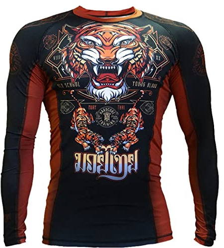 Hardcore Training Men's Rash Guard Shirt