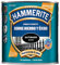 Hammerite Esmalte Liso Satinado, Negro, 2.5 l (Paquete de 1)