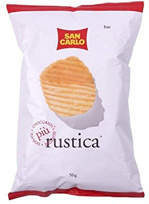 SAN CARLO Chips rustikale Paket 20 packs50 g jedes