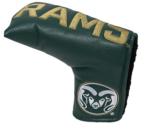 Team Golf NCAA Colorado State Rams Vintage Blade Putter Cover Golf Club Vintage Blade Putter Headcover, Form Fitting Design, Fits Scotty Cameron, Taylormade, Odyssey, Titleist, Ping, Callaway