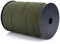 VGEBY Paracord, Armee, 550 Spule, Survival-Seil, Mehrzweck-Rolle, Fallschirmseil, 9 Stränge, Polypropylen und Polyester – 100 m (Farbe: Armee-Grün)