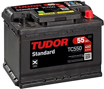 Tudor TC550 Tudor 55Ah 460A Standard Range Car Battery for Touring Car