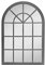 Antic by Casa Chic - Miroir Porte-fenêtre - 120x80 cm - Bois véritable - Gris Antique